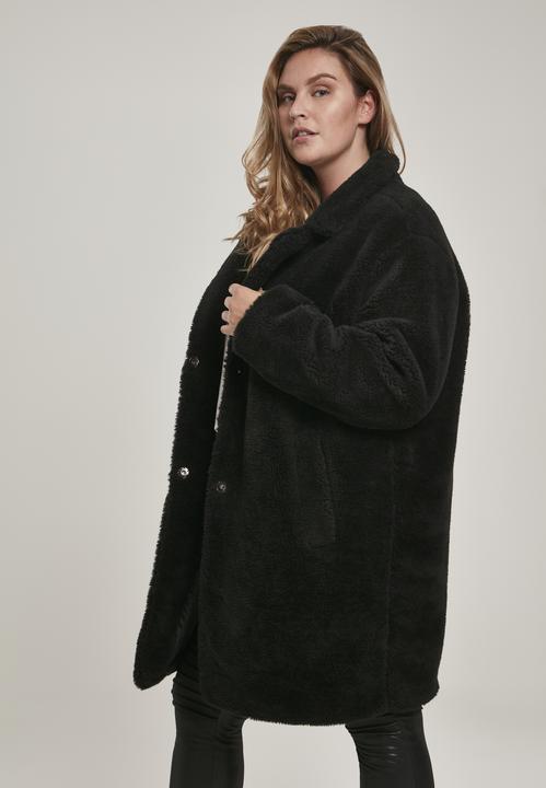 Actual product image Urban Classics Ladies Oversized Sherpa Coat (4XL)