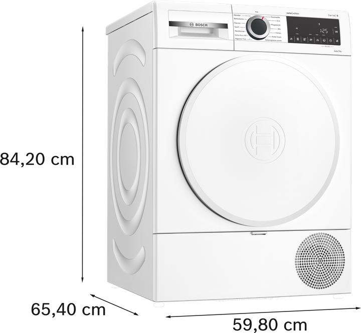 Image du produit Bosch Hausgeräte Wäschetrockner (8 kg, Droite)