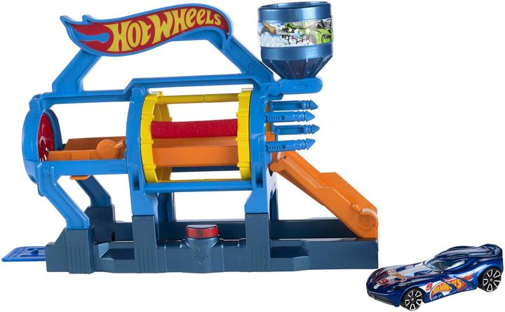 Produktbild Hot Wheels Ausklappbares Waschanlage