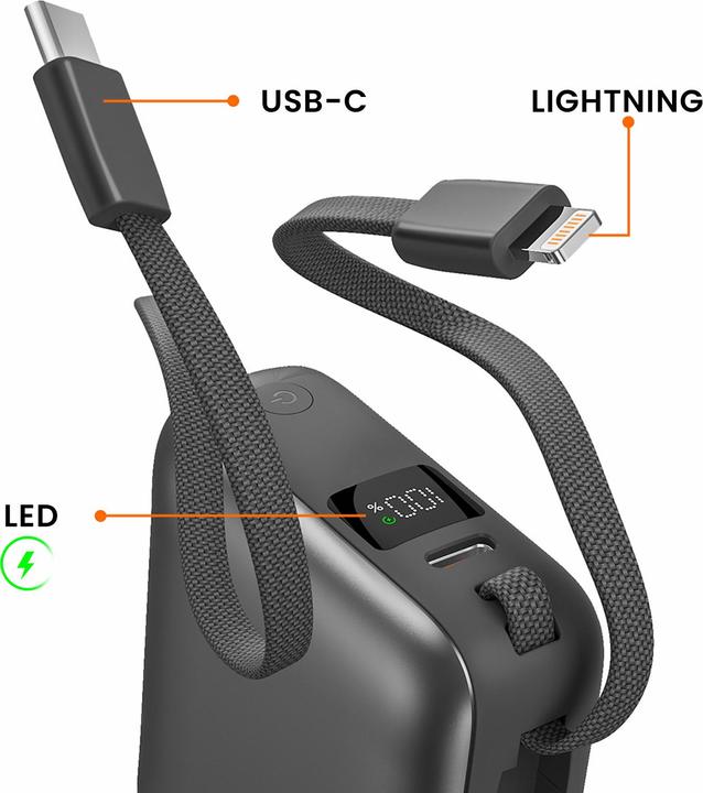 Produktbild Akashi 10000mAh (10000 mAh, 22.50 W)