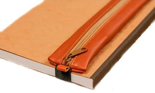 Image du produit Clairefontaine Etui AgeBag Cuir Beige, Rempli : Non, Type d'étui