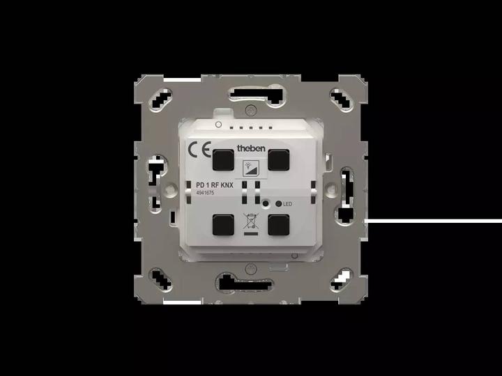 Actual product image Theben PD 1 RF KNX 2/4-gang radio push-button (Dimming actuator)