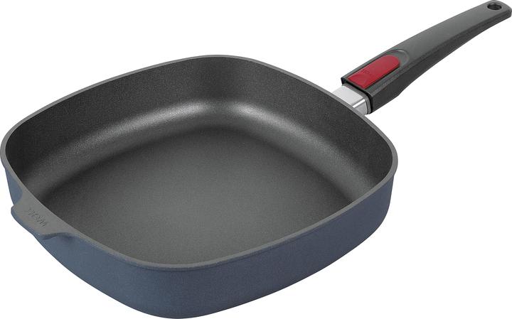 Produktbild Woll 1628 DPI Diamond Lite Guss-Hochrandpfanne, mit abn. Stiel, 28cm, Induktion (28 cm, Bratpfanne, Aluminiumguss)