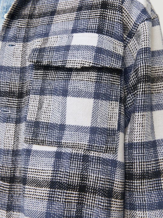 Image du produit Jack & Jones Jorvesterbro Check Overshirt Ls Sn (S)