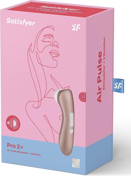 Actual product image Satisfyer Pro 2 + Vibration