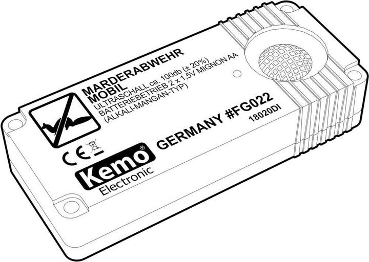 Image du produit Kemo Protections anti-fouine