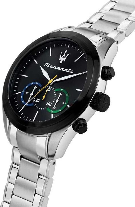 Actual product image Maserati Uhren-Set inkl. Wechselarmband Traguardo (Chronograph, 45 mm)