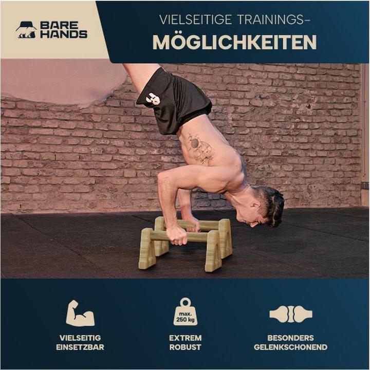 Produktbild Bare Hands Liegestützgriffe Gr. XL