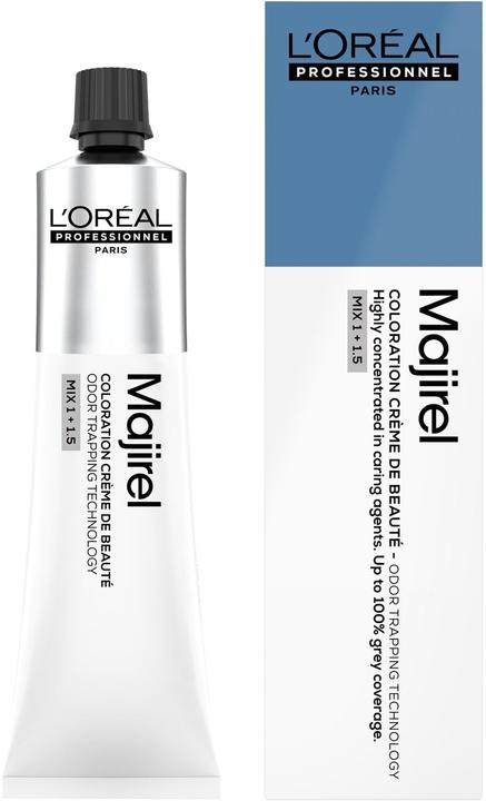 Actual product image L'Oréal Professionnel L'Oréal Majirel 7,1 Mittelblond Asch 60 ml (7.1 Medium Blonde Ash)