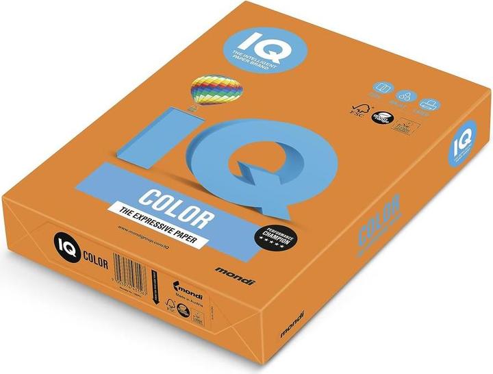 Mondi Copy Paper A4 160g Orange 250 Sheets (A4, 250 Sheets, 160 g/m²)