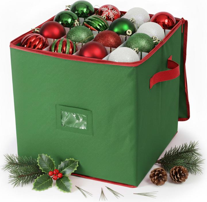 Actual product image Relaxdays Christmas bauble storage box (33 cm, 1x)