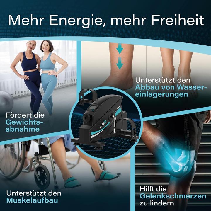 Actual product image Ambifit Mini Pedaltrainer Set mit Trainingsmonitor