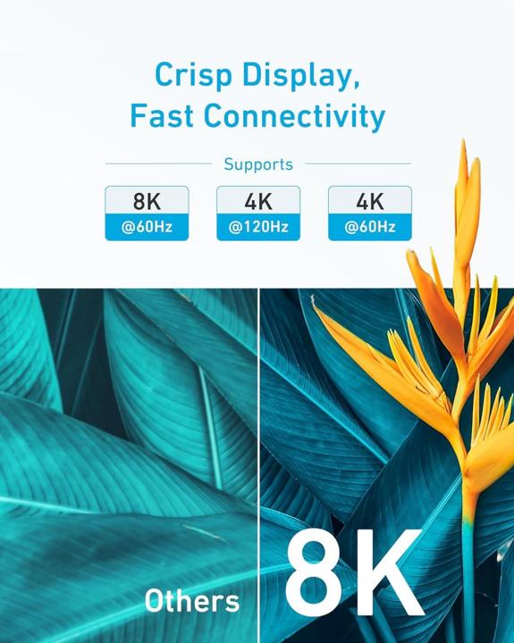 Produktbild Anker HDMI Kable, 8K, 1.8m, Black (1.80 m)