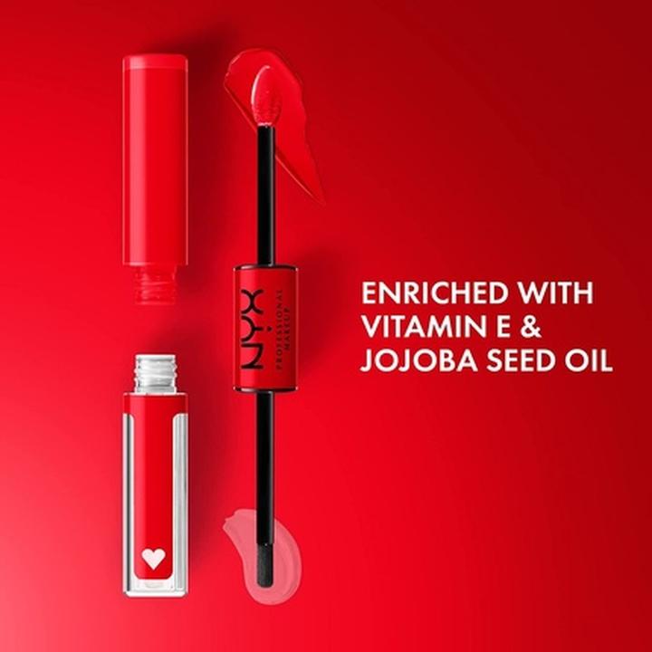 Immagine prodotto NYX Professional Make-Up Brillare forte (17 Ribelle in rosso)