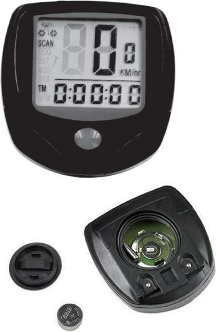 Actual product image Benson Bicycle computer digital wired 14 functions