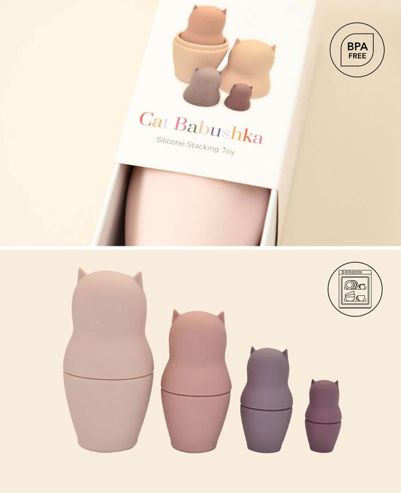Actual product image Esmée Four piece cat babushka
