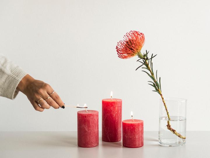 Produktbild Wenzel Zylinderkerze / Rustic Kerze