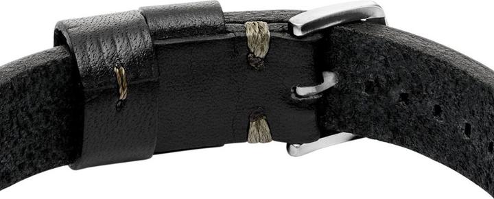 Produktbild Fossil Machine Armband (25 cm, Edelstahl, Leder)