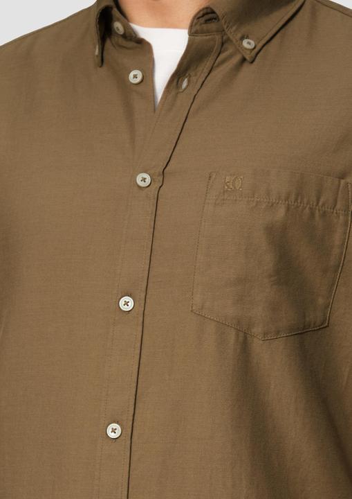 Produktbild S.Oliver Hemd Regular Fit: Kurzarm-Hemd aus Lyocellmix mit Button-Down-Kragen (S)