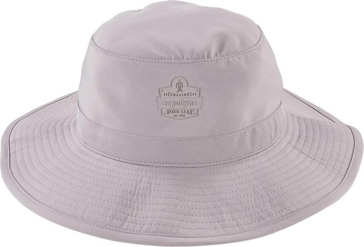 Actual product image Ergodyne Sun hat Chill-Its 8939 with cooling function, light grey (56)