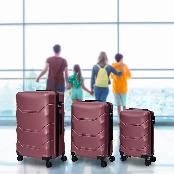 Produktbild Jet Lag koffer london violett x3 36l 65l 103l (103 l)