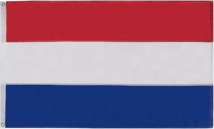 Produktbild Lobwerk Niederlande Netherlands Flagge mit Ösen Fahne 150x90 Metalösen Wetterfest Fahnenmast (90 x 150 cm)