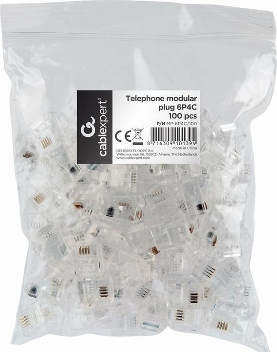 Immagine prodotto Cablexpert MP-6P4C/100