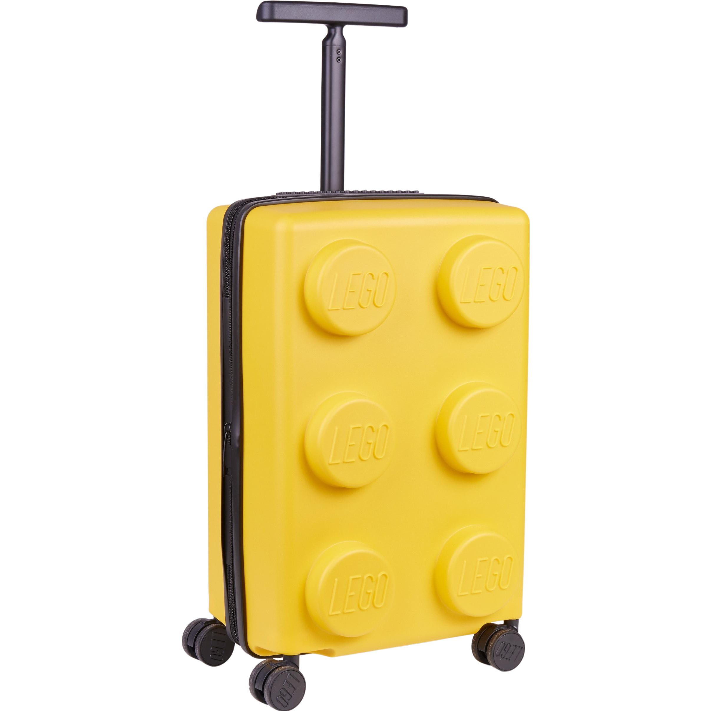Thumbnail - LEGO, Koffer, Brick 2x3 Trolley Expandable - Bright Yellow (20290-0024), Gelb, (31 l, Handgepäck (bis 50l))