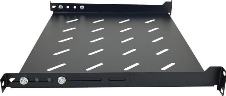 Image du produit Alantec SA-P-19-1U-350-4-C-02 Étagère fixe 19 1U profondeur 350mm noir