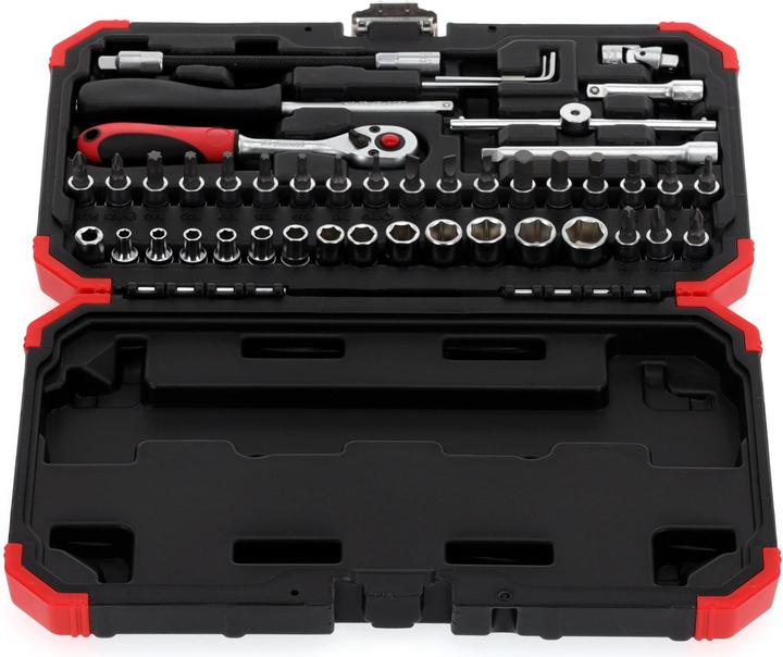 Produktbild Gedore Red red R49003046 Steckschlüssel-Satz 1/4" 4-14mm 46-teilig