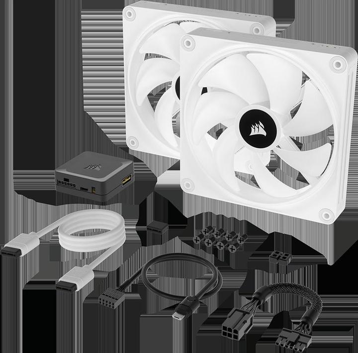 Produktbild Corsair Icue Link QX140 RGB (140 mm, 2 x)