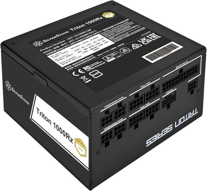 Produktbild Silverstone SST-TR1000R-GM - Triton 1000Rz Cybenetics Gold 1000W PCIe 5 Fully Modular ATX Power Supp (1000 W)