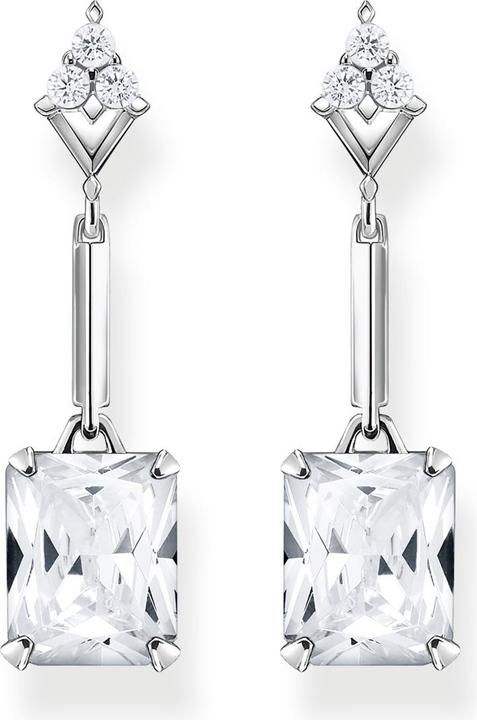 Produktbild Thomas Sabo Ohrring Weisser Stein Silber (925er Silber)