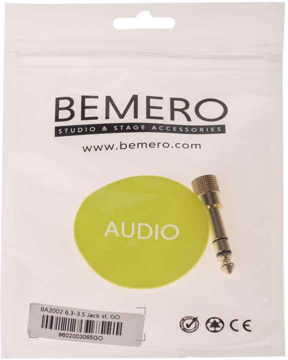 Actual product image Bemero BA2002 (Jack adapter)