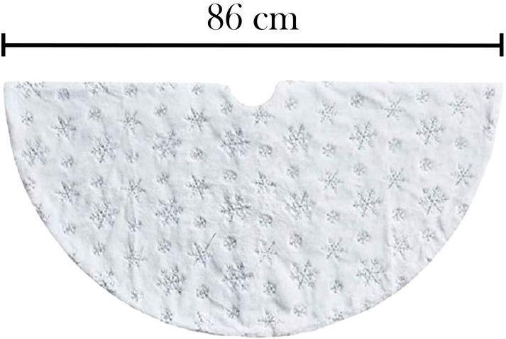 Produktbild Hermex Weihnachtsbaumdecke Christbaum-Rock Baumrock-Matte Tannenbaum-Teppich