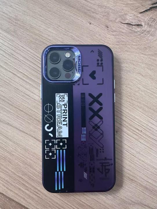 Produktbild G-Case Purple Print Stream Apple iPhone 14 Plus Hülle (Apple iPhone 14 Plus)