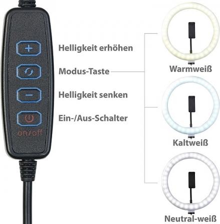 Produktbild Somikon LED-Ringlicht (Ringleuchte)