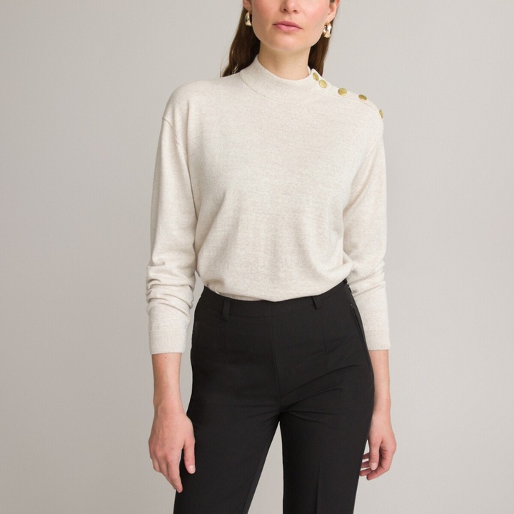 Image du produit Anne Weyburn Pull en maille fine avec col montant (44, 46)