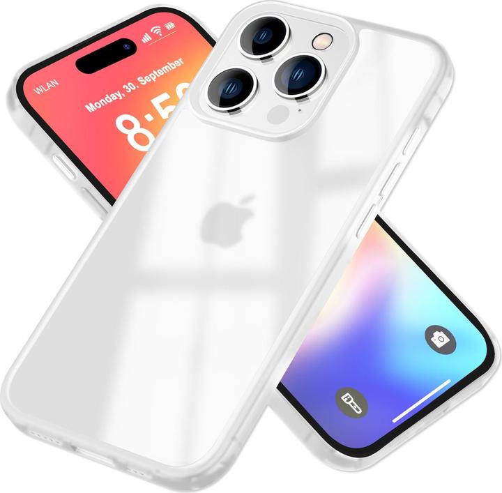 Actual product image Nalia Matte hybrid cover semi-transparent (Apple iPhone 16 Pro)