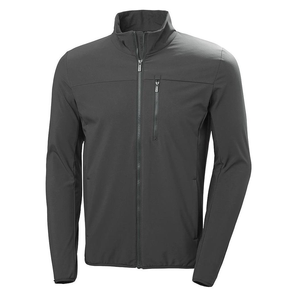 Helly Hansen, Herren, Outdoorjacken, Crew Softshell Jacket 2.0 (L), Grau, L