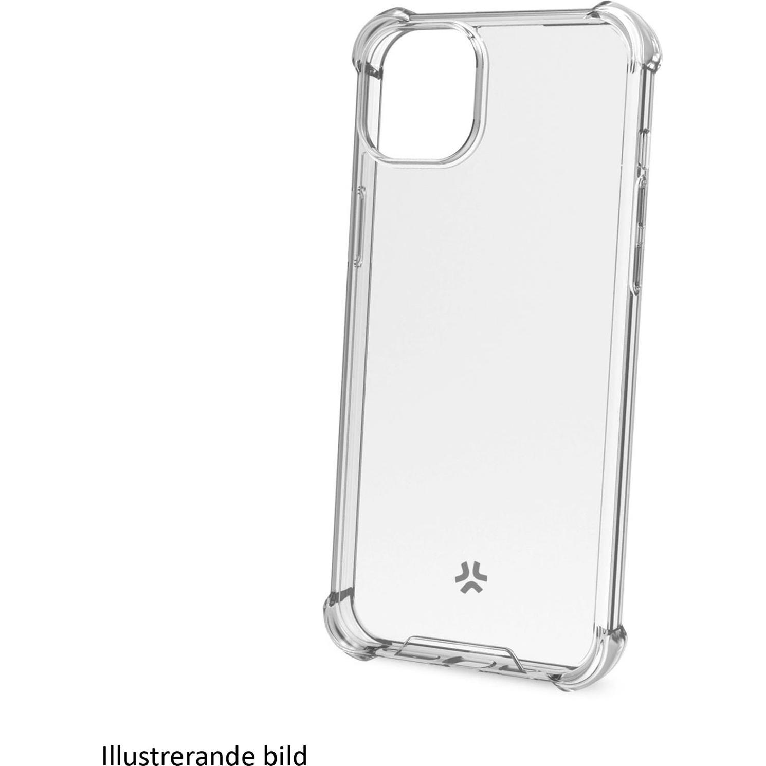 Celly Armor Cover für iPhone 16 Pro (Apple iPhone 16 Pro), Smartphone Hülle, Transparent