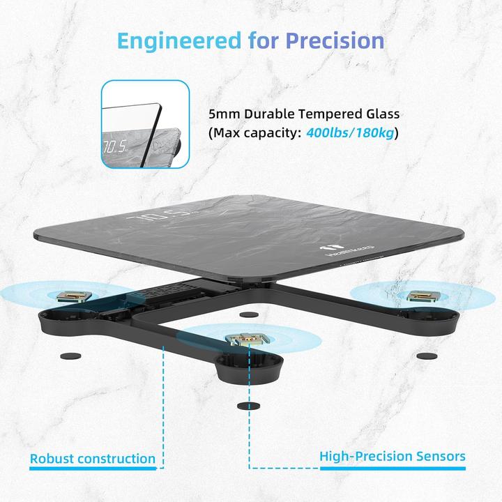 Actual product image Healthkeep Digitale Personenwaage (180 kg)