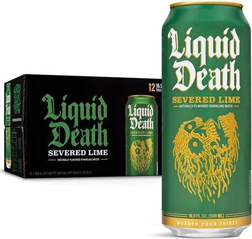 Actual product image Liquid Death Severed Lime (12 x 50 cl)