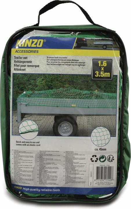 Produktbild Kinzo Trailer net 1.6x3.5mtr NY
