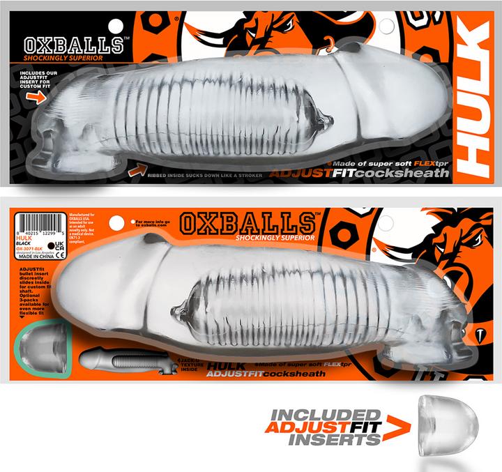 Image du produit Oxballs Hulk Gargantic Cocksheath Clear