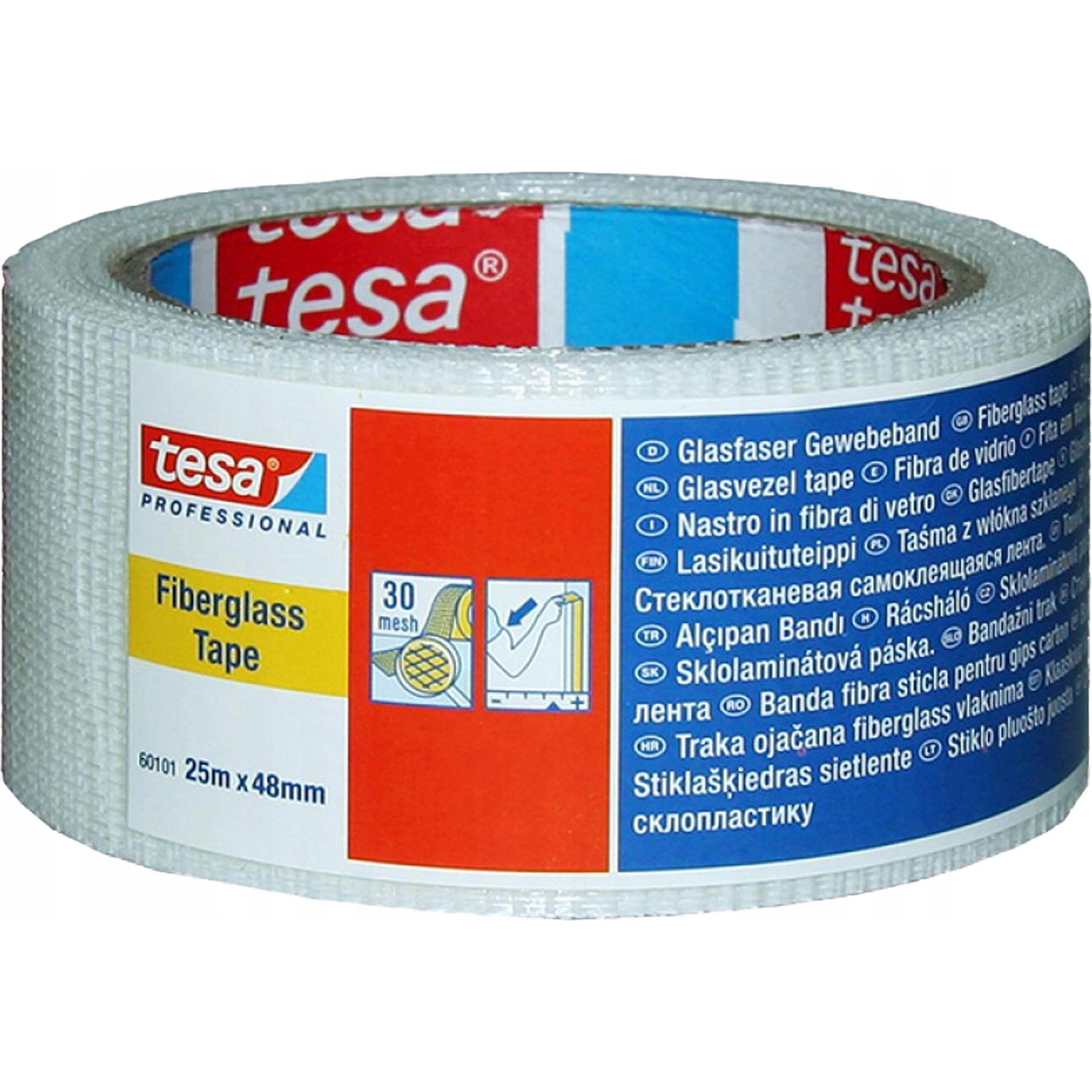 tesa, Klebeband,  Glasfaser-Gewebeband 25m:48mm (48 mm)