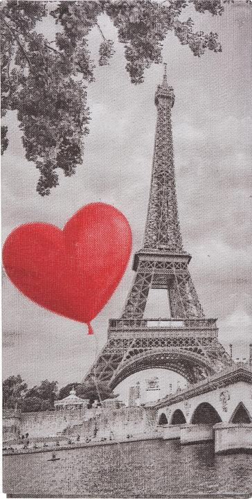 Actual product image Paper + Design City of Love" paper handkerchiefs