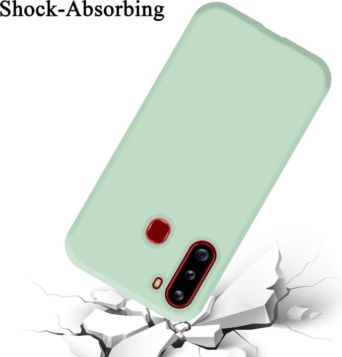 Produktbild Cadorabo TPU Liquid Silicone Case Cover (Samsung Galaxy A21)