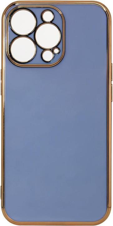 Image du produit Hurtel Lighting Color Case pour Xiaomi Redmi Note 11 gold frame gel cover blue (Xiaomi Redmi Note 11)