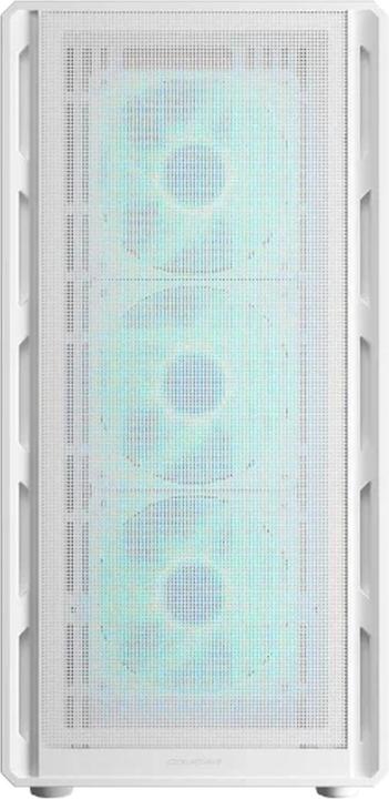 Actual product image Cougar Gehäuse Midi-Tower Airface Pure PRO, ARGB, Weiss (ATX, mATX, Mini-ITX)
